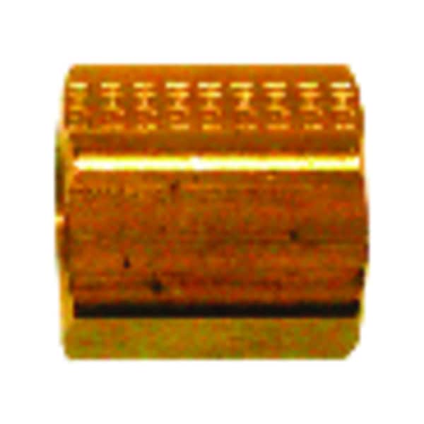 Jmf Company 3/8 in. Flare X 3/8 in. D Flare Yellow Brass Inverted Union 47061 - main